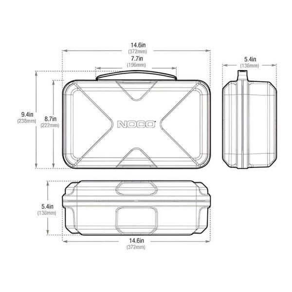 GB150 EVA Protection Case - Imagen 2