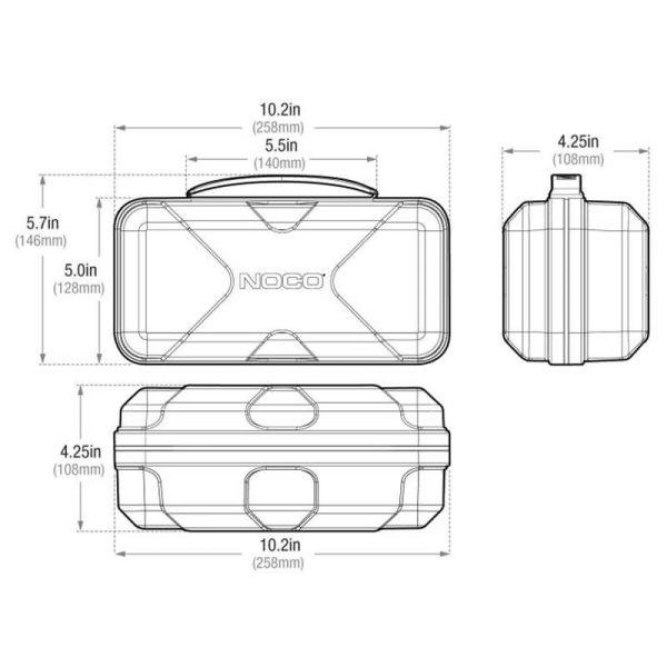 GB50 EVA Protection Case - Imagen 3