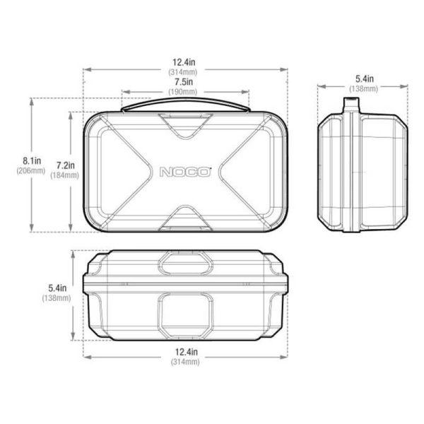 GB70 EVA Protection Case - Imagen 2